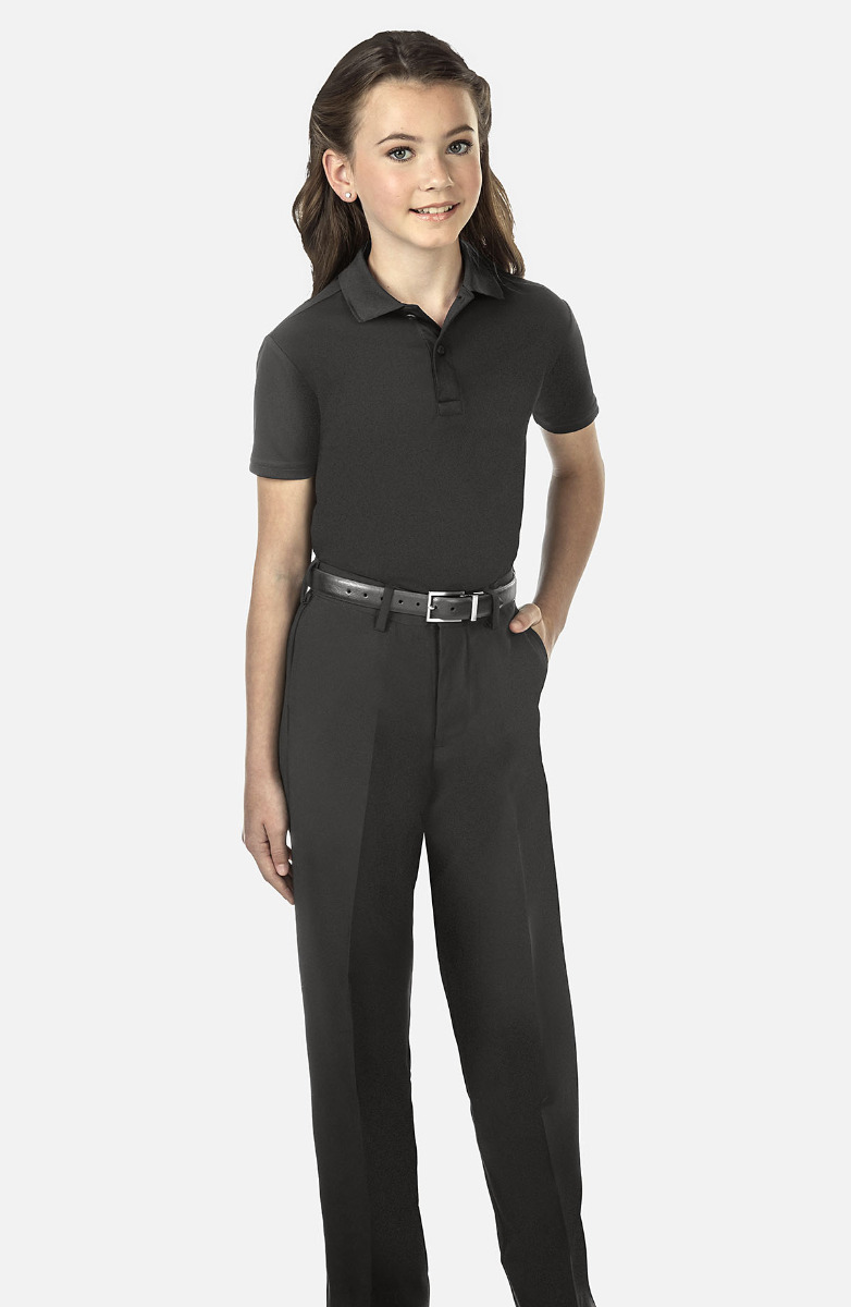 $38 Ladies Complete Outfit with Dress Pant / Black Polo Shirt