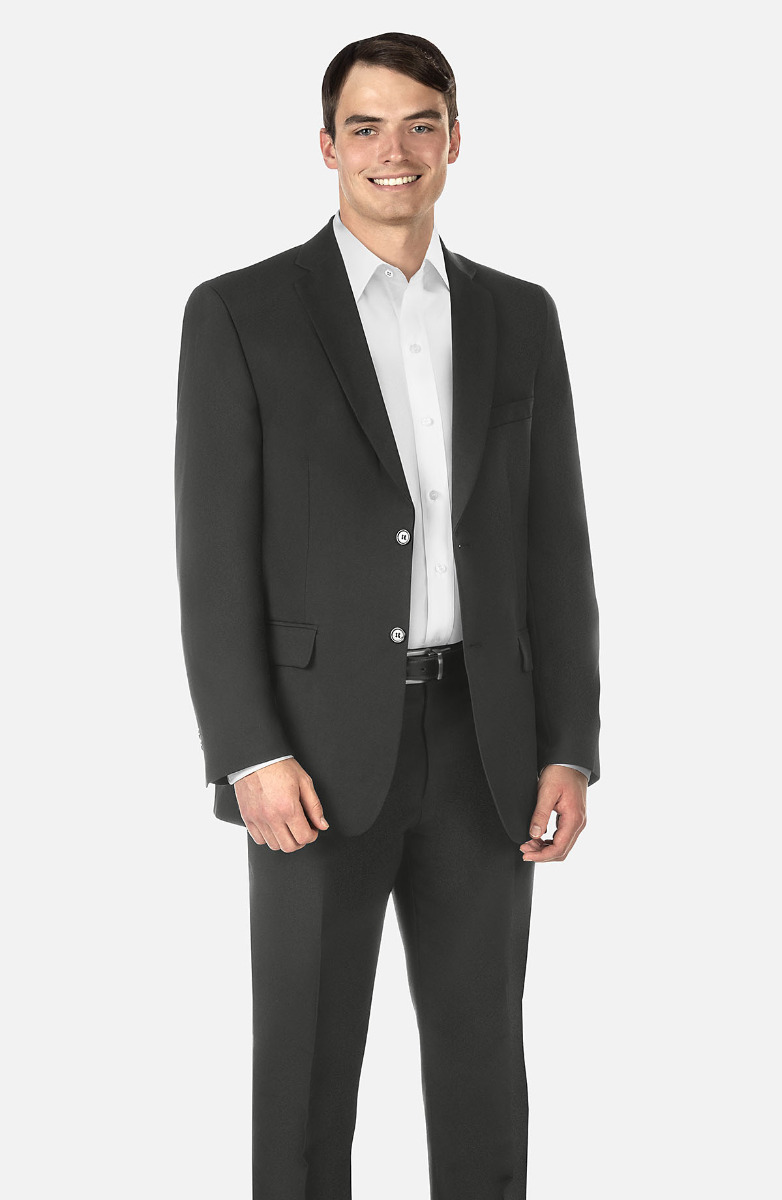 $90 3-PC Black Suit Package