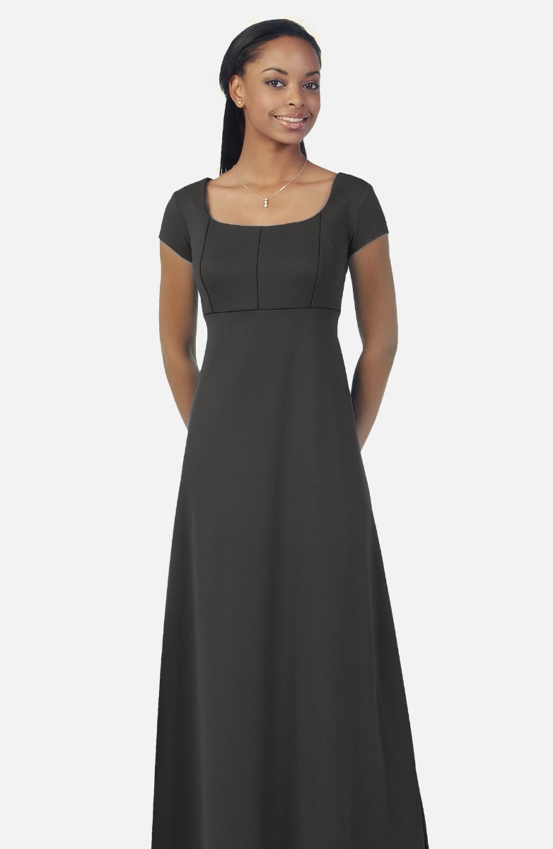 Long black best sale dress for choir