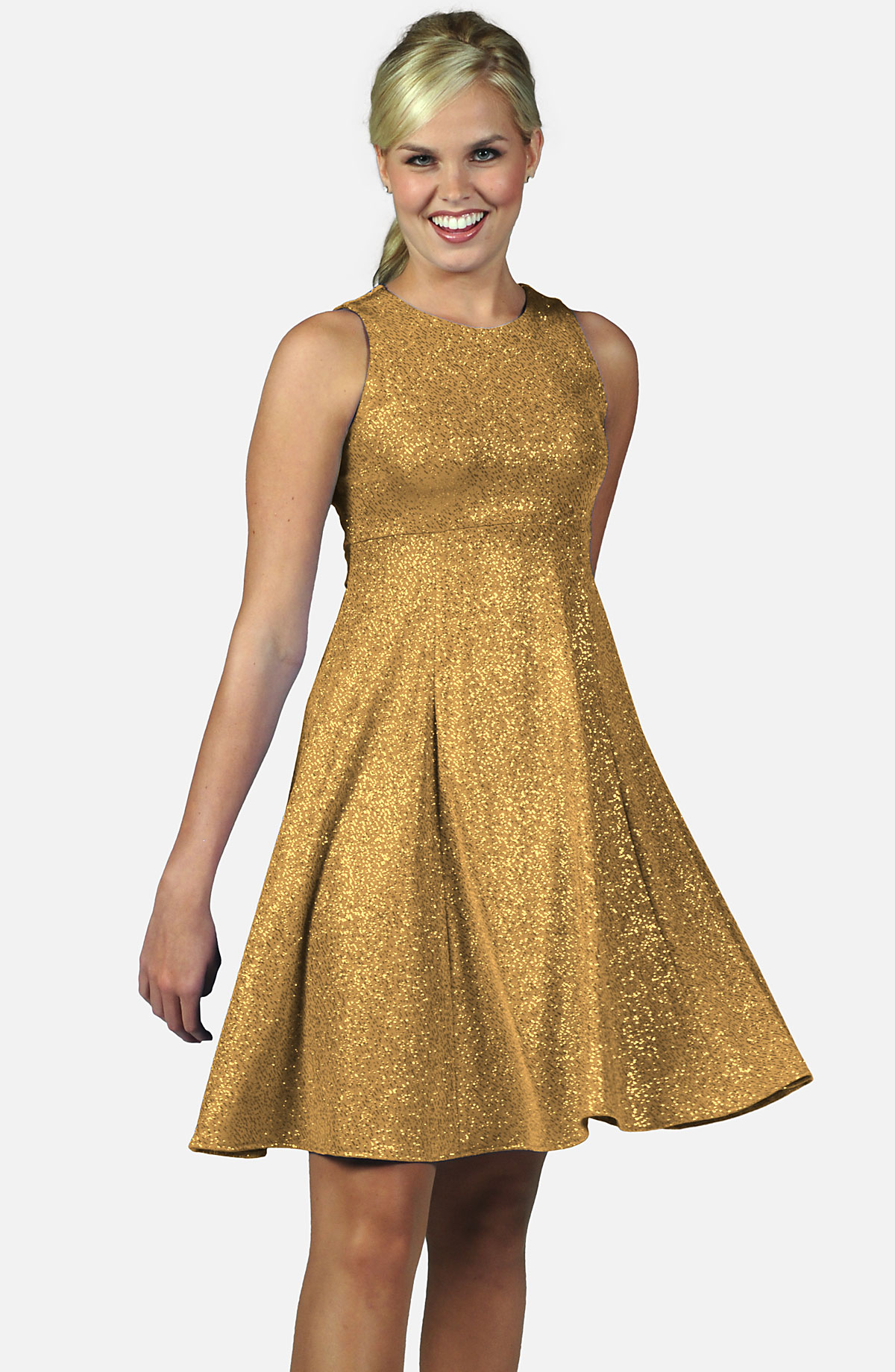 Glitter swing dress sale