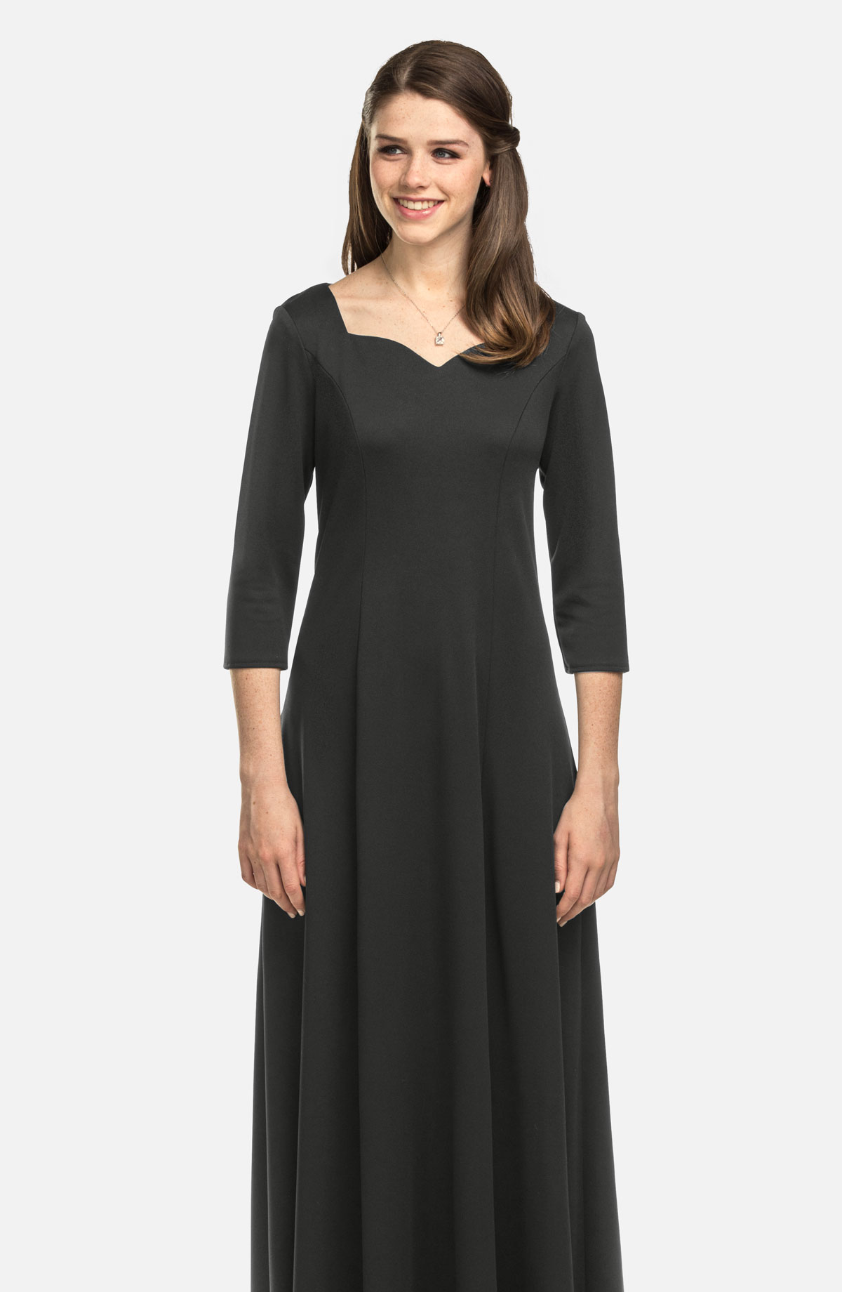 Long Black Dress for Concert