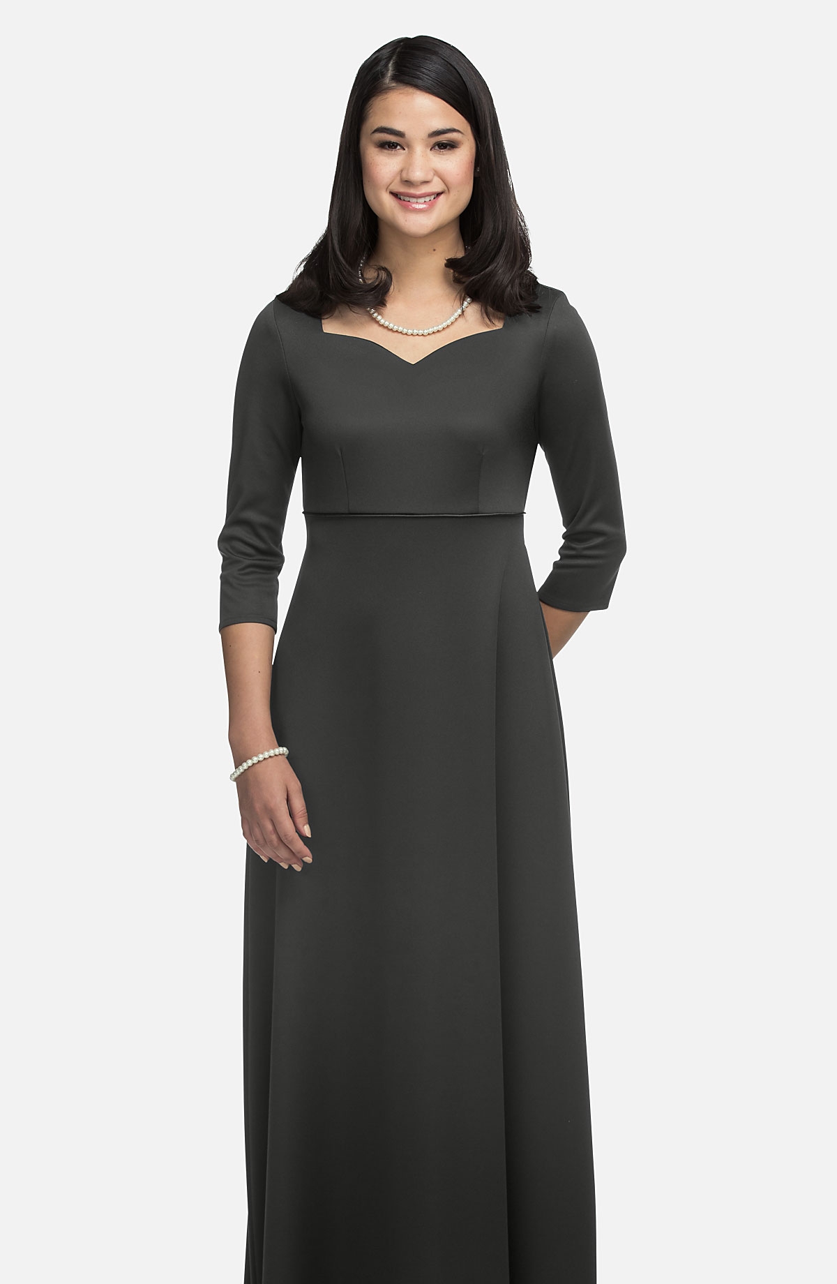 Black cheap choir dress