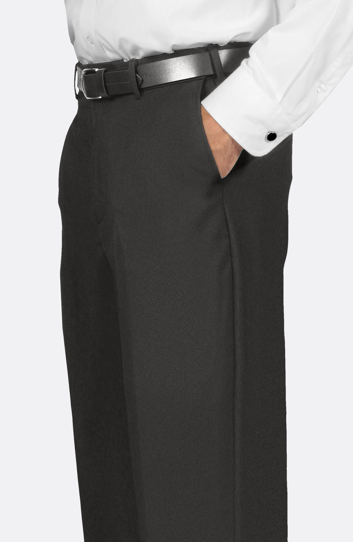 Ladies Flex Fit Waist Dress Pant with Tailored Front