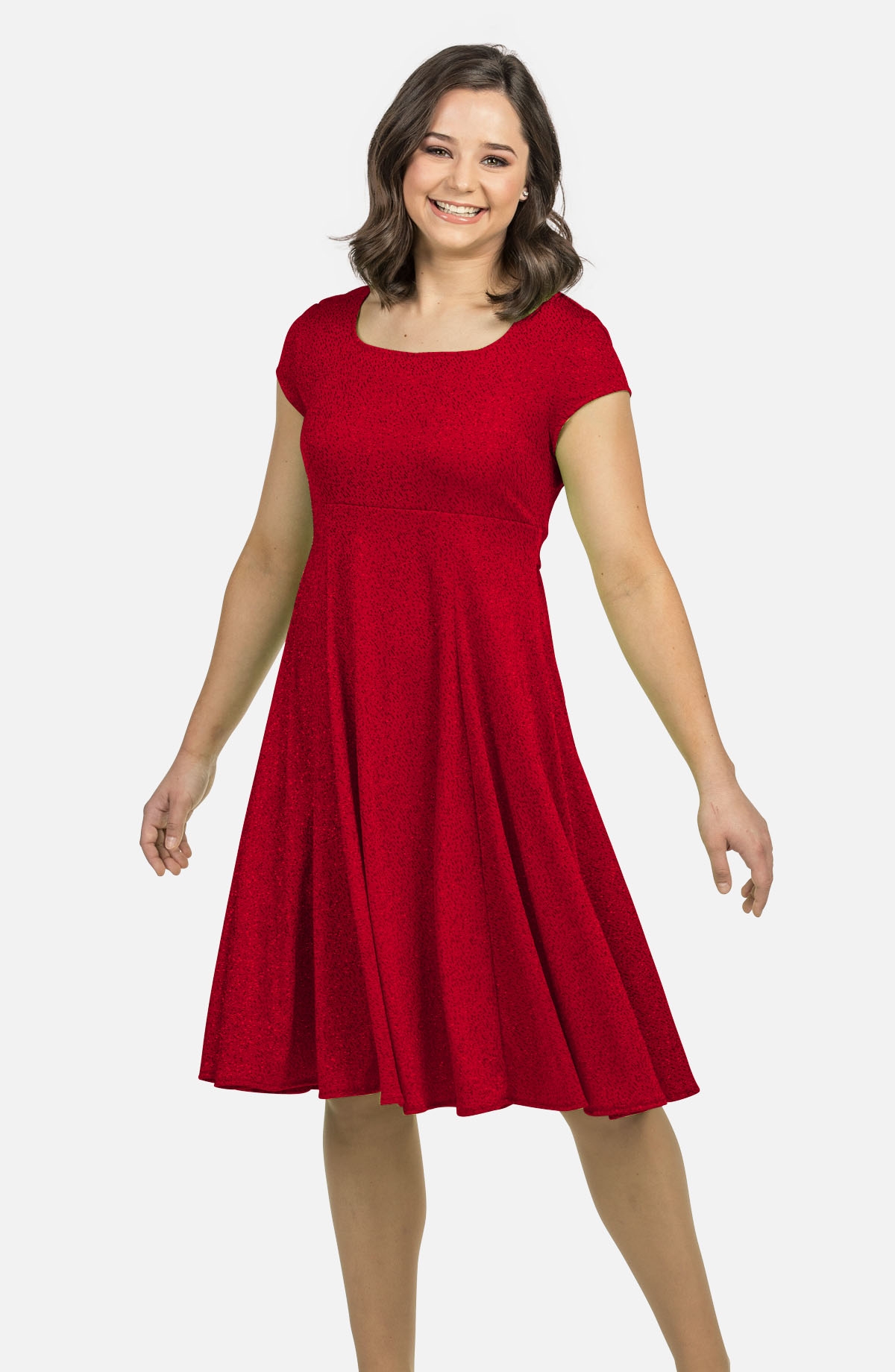 Formal best sale swing dress