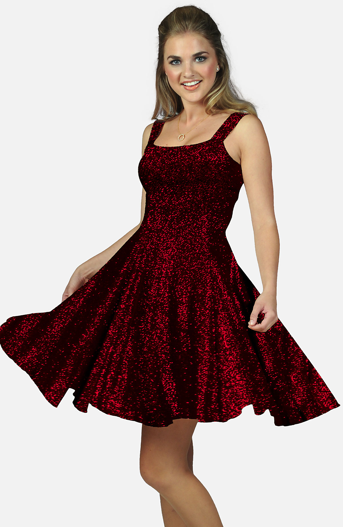 Glitter swing clearance dress