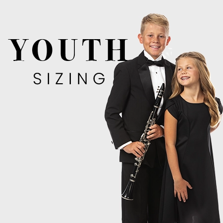 Youth Sizing for Formalwear 