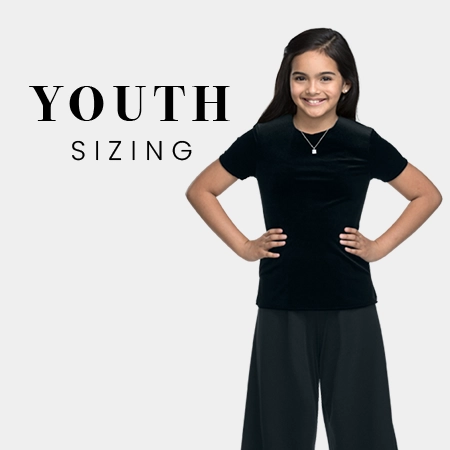 Youth Sizing for Separates 